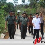 Tim Wasev Cek Pelaksanaan Program TMMD Kediri