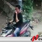 Aksi Pencurian Motor Di IAIN Madura Terekam CCTV (Pelaku Pencurian Motor)