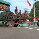 Suku Yei Sambut Pembangunan Penerangan Satgas Pamtas Yonmek 521DY