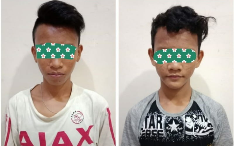 Bawa Sajam, Dua ABG Ditangkap Ogan Komering Ilir