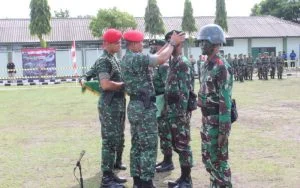 Danjen Kopassus Lantik 750 Siswa Batalyon Gabungan TNI-AD Mejadi Raider