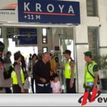 Jelang Tahun Baru, TNI Polri Cilacap  Amankan Stasiun Kereta Api