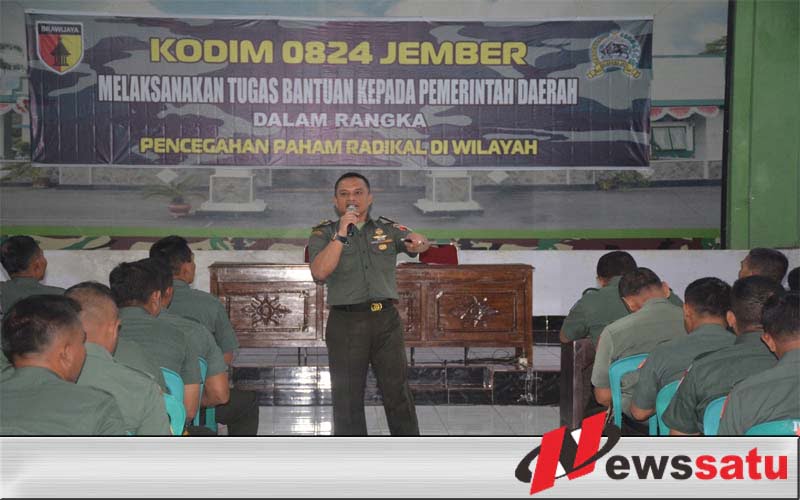 Korem 083 Baladhika Jaya Tangkal Keberadaan Paham Radikal