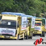 Mabesad Kirim Puluhan Truk Logistik Bantuan Kemanusiaan Bagi Korban Tsunami