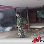 Musim Hujan, TNI Tulunggaung Berantas Nyamuk Demam Berdarah
