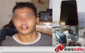 Pelaku Jambret Di Banjarmasin Babak Belur Dihajar Warga