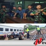 Perayaan Natal Kodim 0703 Cilacap Kerahkan Personel Di Stasiun KA