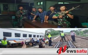 Perayaan Natal Kodim 0703 Cilacap Kerahkan Personel Di Stasiun KA