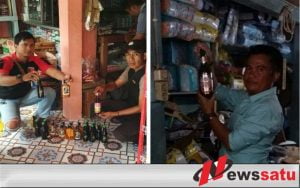 Polres OKI Kembali Amankan Puluhan Botol Miras Di 2 Lokasi Berbeda