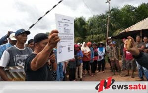 Ratusan Warga Ogan Komering Ilir Demo PT Kelantan Sakti