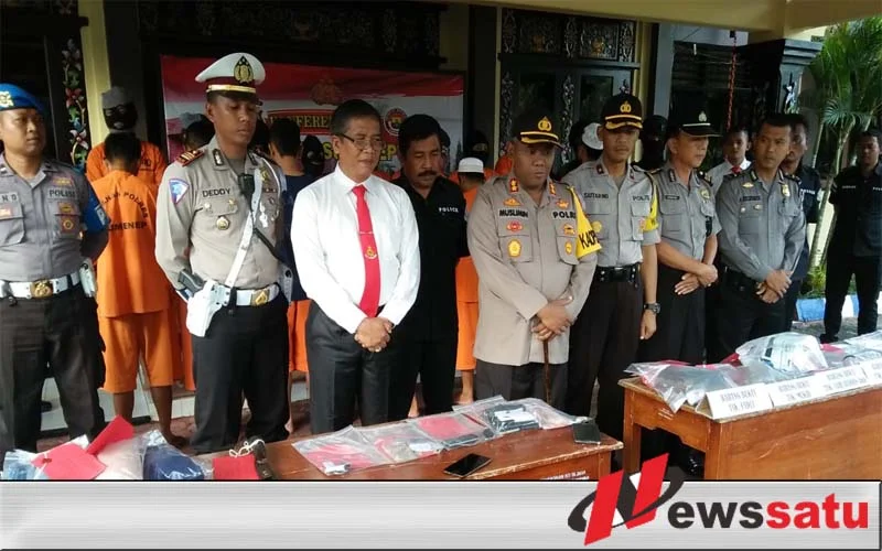 Terlibat Kasus Narkoba, 8 Wanita Ini Diamankan Polres Sumenep