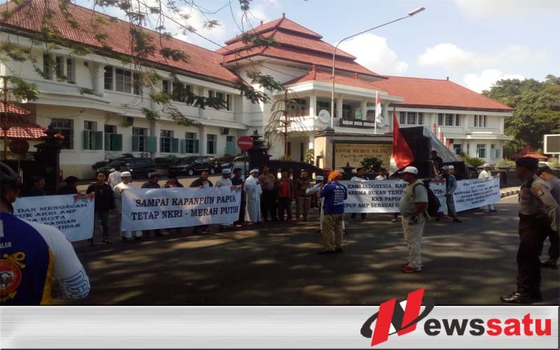 Warga Kota Malang Tolak Ideologi Saparatis AMP