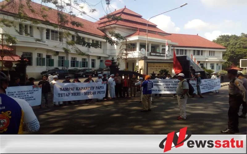 Warga Kota Malang Tolak Ideologi Saparatis AMP