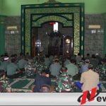 Istighasah Akhir Tahun di Makorem 084 Bhaskara Jaya