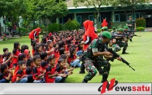 Markas Kodim 0817 Gresik, Digempur Ratusan Murid Taman Kanak-Kanak