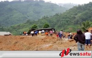 Polda Jabar Idetinfikasi Korban Longsor Sukabumi