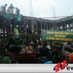 Prajurit Kodim 0829 Bangkalan Bantu Pembangunan Masjid