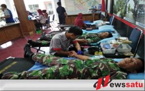 TNI Cilacap Gelar Donor Darah