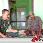 Babinsa Bangkalan Intens Komsos dan Anjangsana ke Rumah Warga