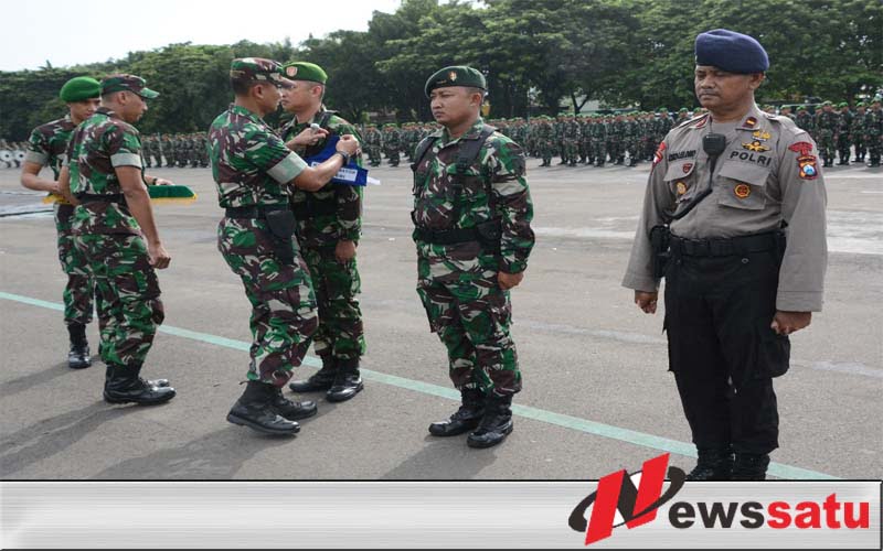 Danrem 084 Bhaskara Jaya Pimpin Latihan Pengamanan Pileg Dan Pilpres