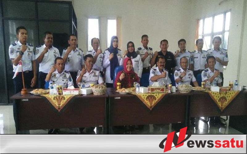 Dinas DLLAJ dan Perhubungan Kabupaten OKI Gelar Rapat Bersama