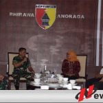 Gubernur Jawa Timur Jalin Silahturahmi dengan Pangdam V Brawijaya
