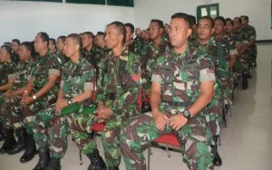 300 Personel Korem Baladhika Jaya, Dibekali Kemampuan Penanggulangan Massa