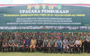 2 Desa Di Sumenep Jadi Sasaran TMMD Ke-104