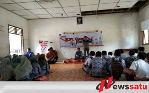 KPU OKI Gelar Sosialisasi Di SMAN 1 Pedamaran
