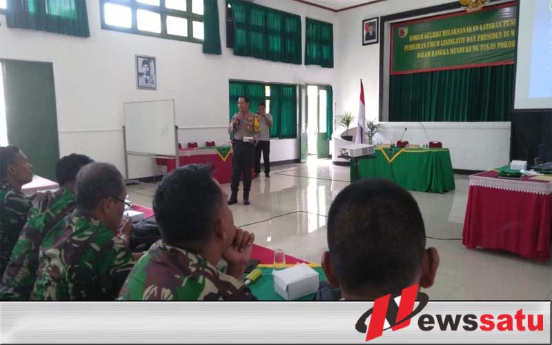 KPUD Kota Malang Sosialisasikan Proses DPT di Korem 083 Baladhika Jaya