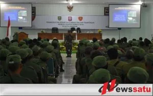 Kodim 0803 Madiun Tingkatkan Peran Satlinmas Dalam Mendukung Sukses Pemilu 2019