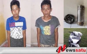 Mencuri Di Perusahaan Kertas, Dua Warga OKI Dibekuk Polisi