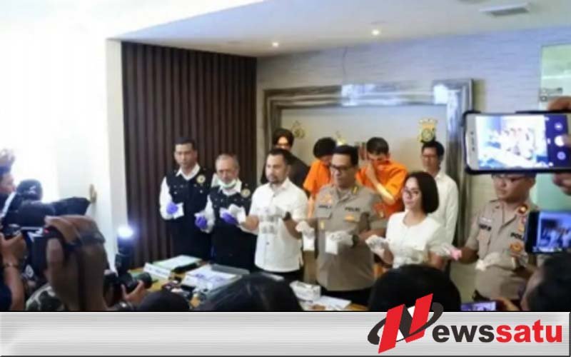 Polda Metro Jaya Ungkap Jaringan Narkoba Internasional