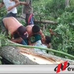 Angin Puting Beliung Sapu Rumah dan Pom Bensin di Probolinggo