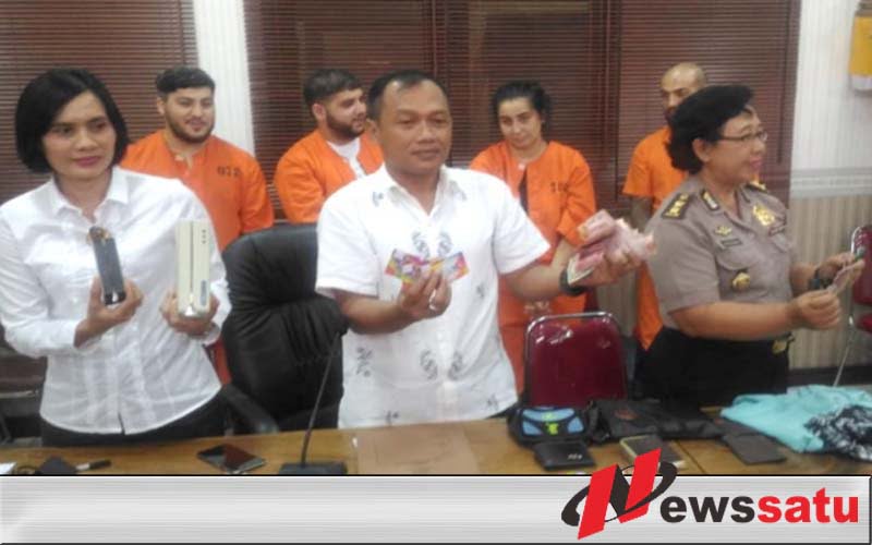 Bongkar Sindikat Skimming, Polda Bali Amankan 4 Warga Rumania