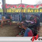 Danki Satgas Evaluasi Kinerja Personel TMMD JemberDanki Satgas Evaluasi Kinerja Personel TMMD Jember