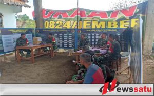 Danki Satgas Evaluasi Kinerja Personel TMMD Jember