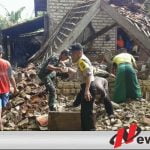 Diterjang Angin Kencang, Rumah Kuli Bangunan di Pemekasan Ambruk