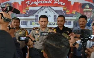 Begal Modus Polisi Dibekuk Polres Batu