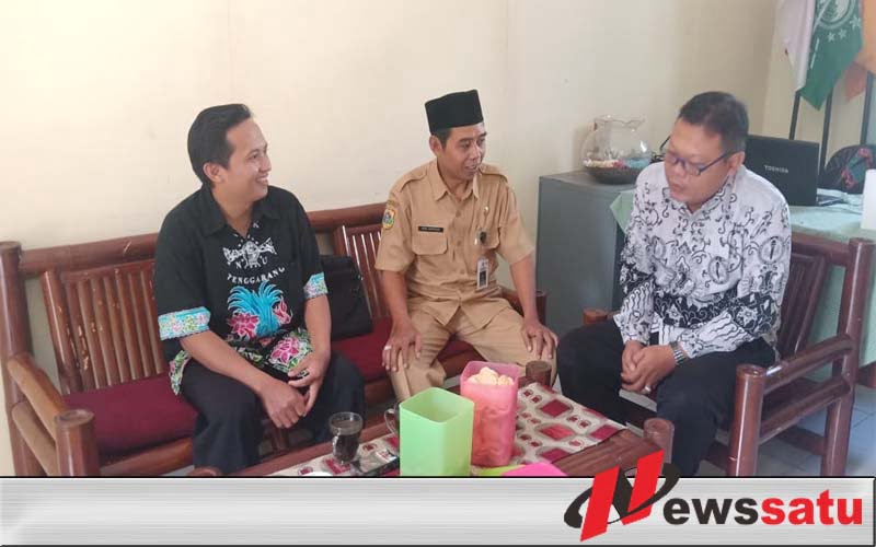 Ketua LP Ma'arif Bondowoso Pantau UNBK