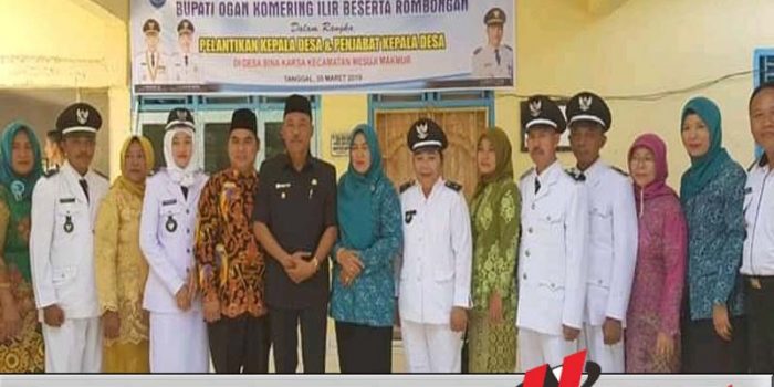 Lantik 6 Kades, Begini Pesan Wakil Bupati OKI