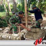 Prajurit Yonzipur Diterjunkan Dalam TMMD Ke 104 di Sumenep