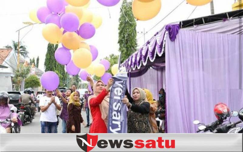 Rayakan HUT ke 2, Depatemen Mahdaly Store Gelar Demo Make Up