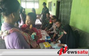 Satgas TMMD Kodim Jember Sediakan Pelayanan Kesehatan Ibu dan Anak