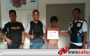 Selipkan Pisau di Pinggang, Seorang Sopir di OKI Diciduk Polisi