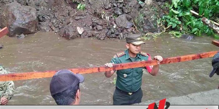 TNI Mampu Memangkas Jarak Tempuh Sentra Produksi Masyarakat Jatim