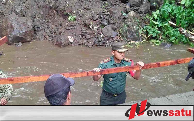 TNI Mampu Memangkas Jarak Tempuh Sentra Produksi Masyarakat Jatim