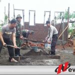 TNI-Polri Kebut Pembangunan MCK dan RTLH di Desa Gunung Malang Jember