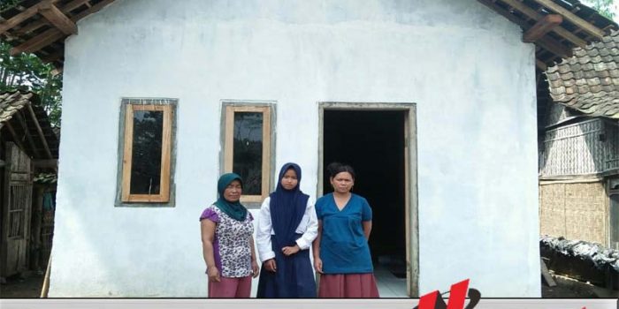 Usai di Renovasi, Tarsi Dan Keluarganya Kembali Tersenyum