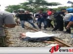 Wanita Di Probolinggo Bunuh Diri Di Rel Kereta Api